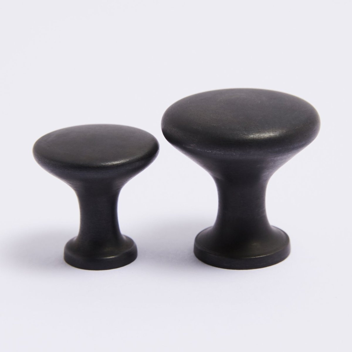 Ascot Knob - Scorched Black By Hepburn - Entry - Point - ASKSSCB - Hepburn Hardware