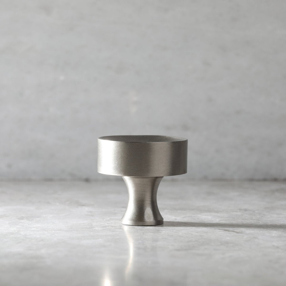 Atticus Knob - Satin Nickel By Hepburn - Entry - Point - AKSN - Hepburn Hardware