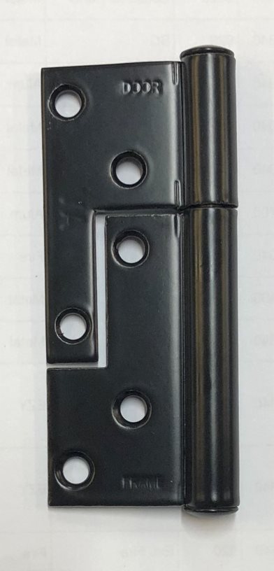 Black Lift Off Hinge By Zanda - Entry - Point - 5928.BLK - Zanda