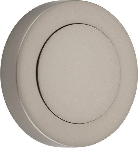 Blank Rose Escutcheon - Round - Entry Point - Iver - Satin Nickel - Escutcheons