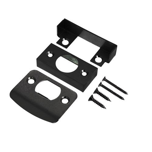 BRAVA Rebate Kit to suit Deadbolt & Latches - Matt Black - BREE034MB - Entry - Point - BREE034MB - LSC