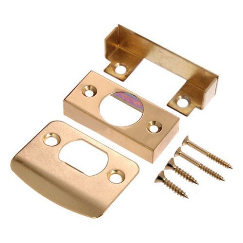 BRAVA Rebate Kit to suit Deadbolt & Latches - Polished Brass - BREE034PB - Entry - Point - BREE034PB - LSC