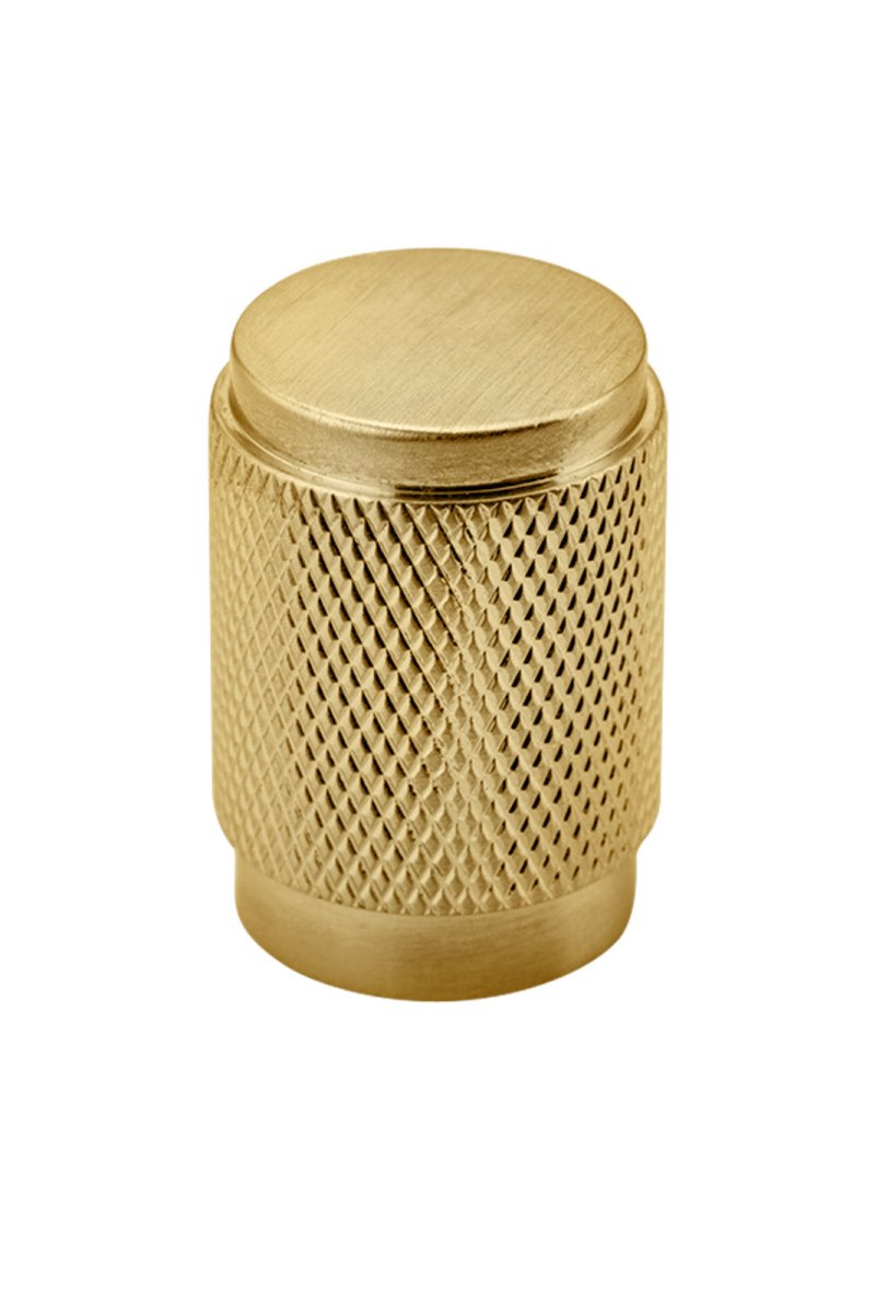 Brunswick Cabinet Knob - Entry Point - Iver - Brushed Gold PVD - Cupboard Knobs