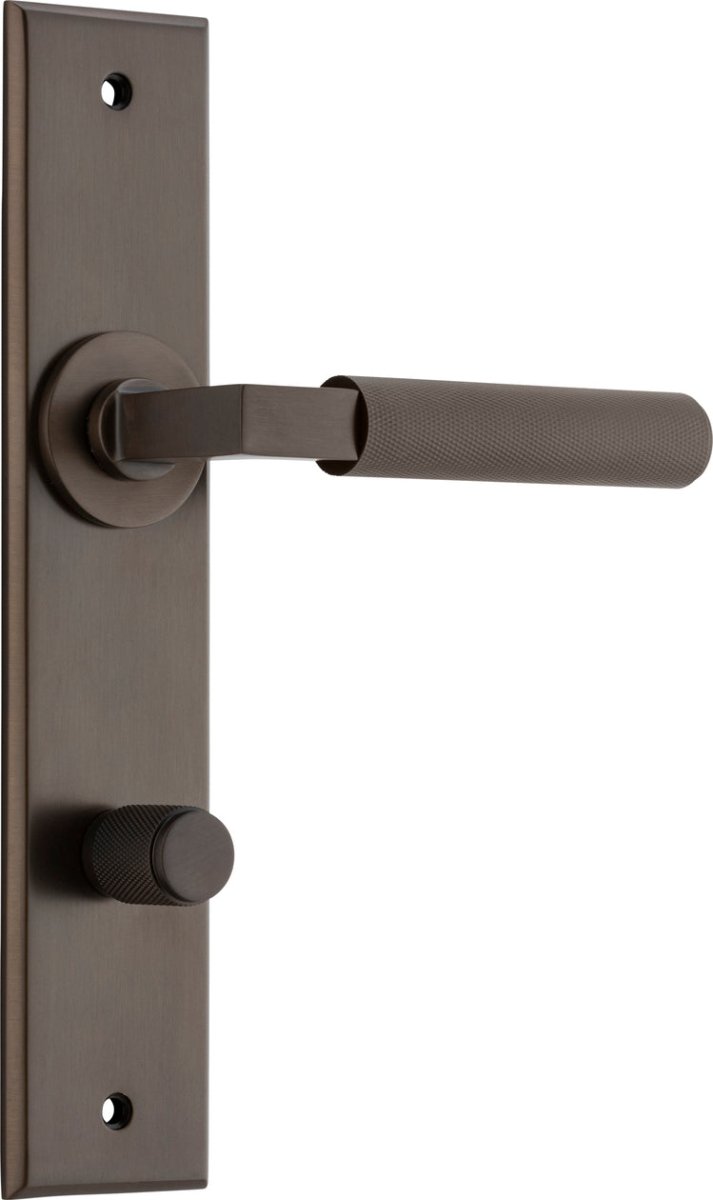 Brunswick Lever - Chamfered Backplate By Iver - Entry - Point - 14796KENTR60KT - Iver