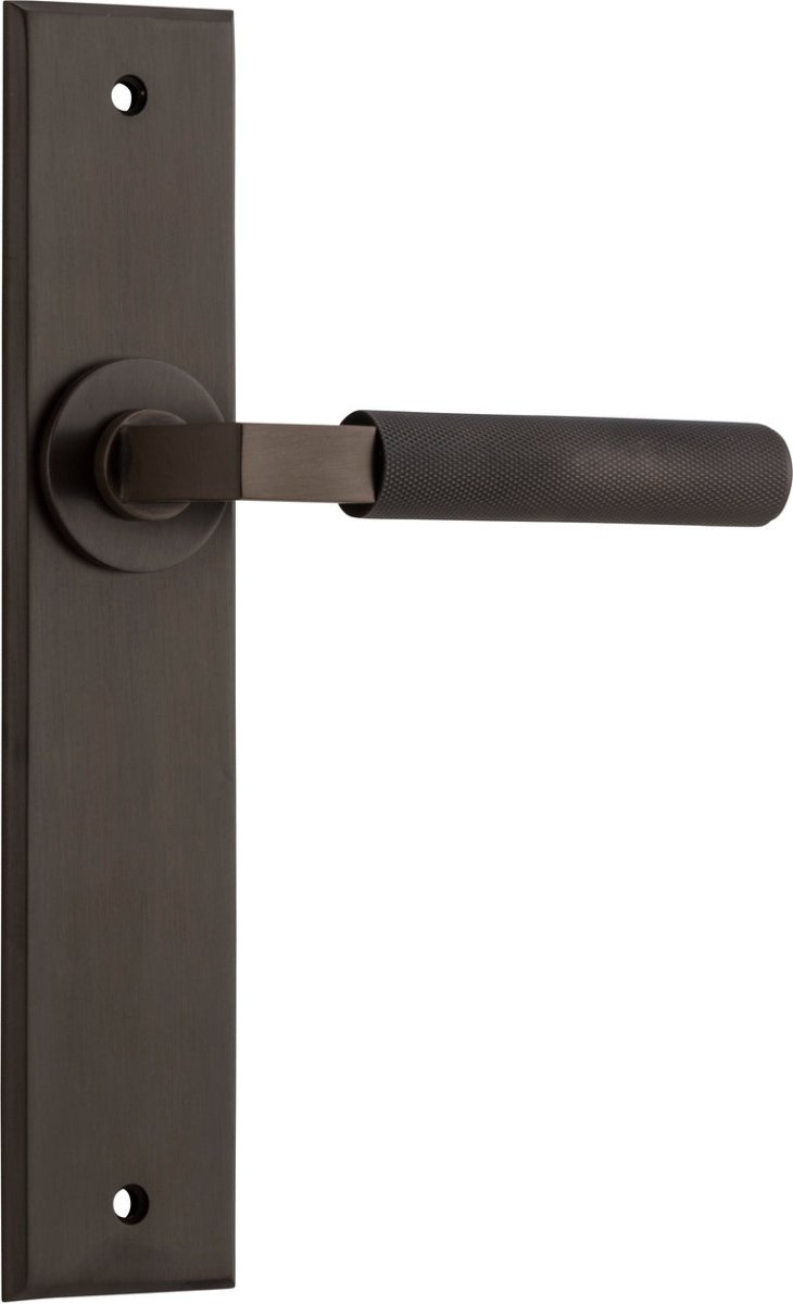 Brunswick Lever - Chamfered Backplate By Iver - Entry - Point - 14796KENTR60KT - Iver