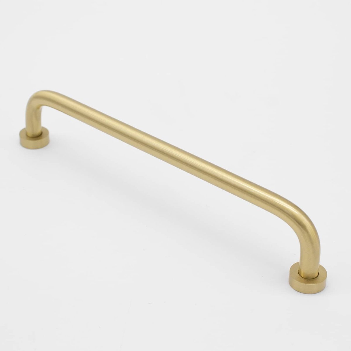 Brushed Brass Arched Pull - Daphne - Manovella - Entry - Point - CABDAP175BB - Manovella