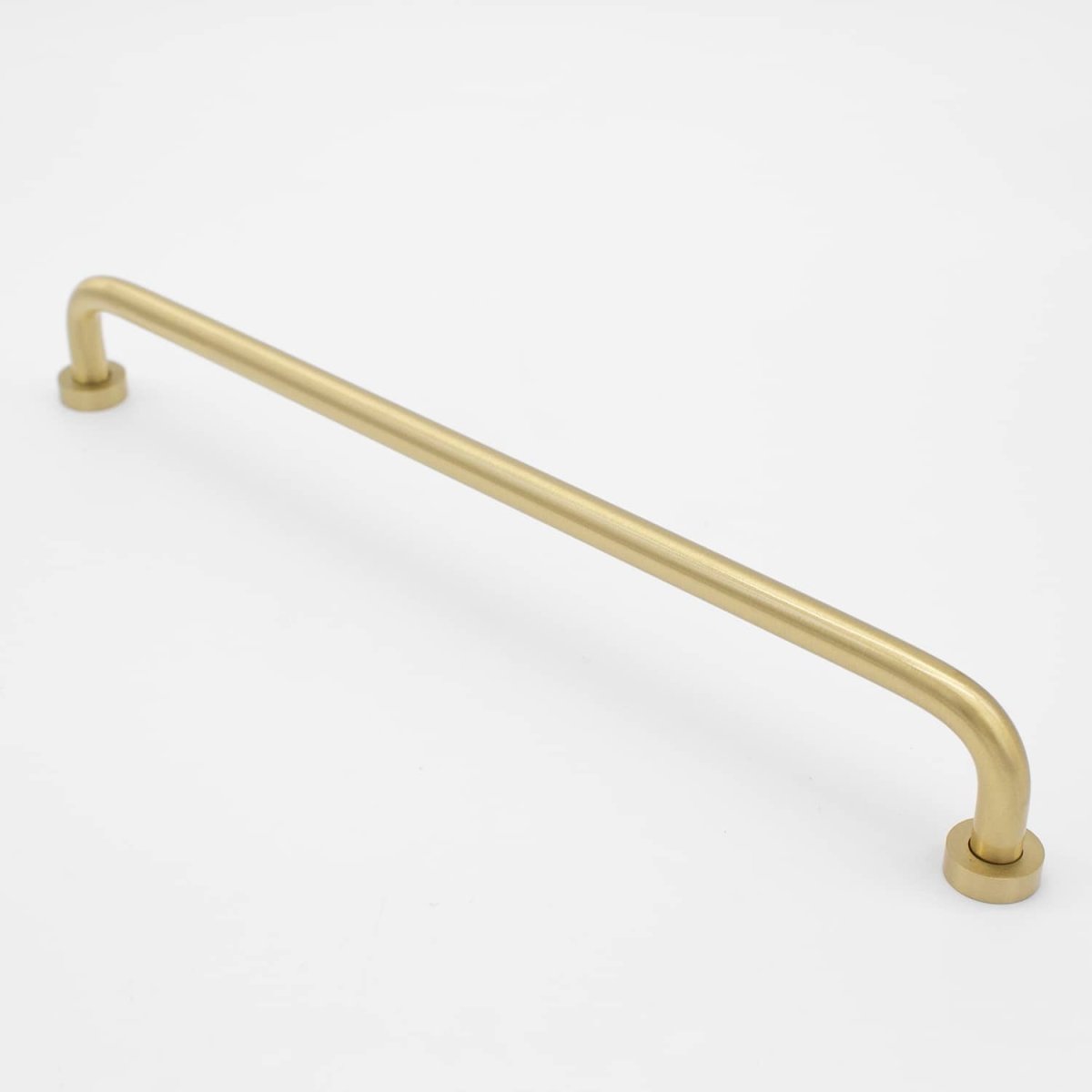 Brushed Brass Arched Pull - Daphne - Manovella - Entry - Point - CABDAP240BB - Manovella