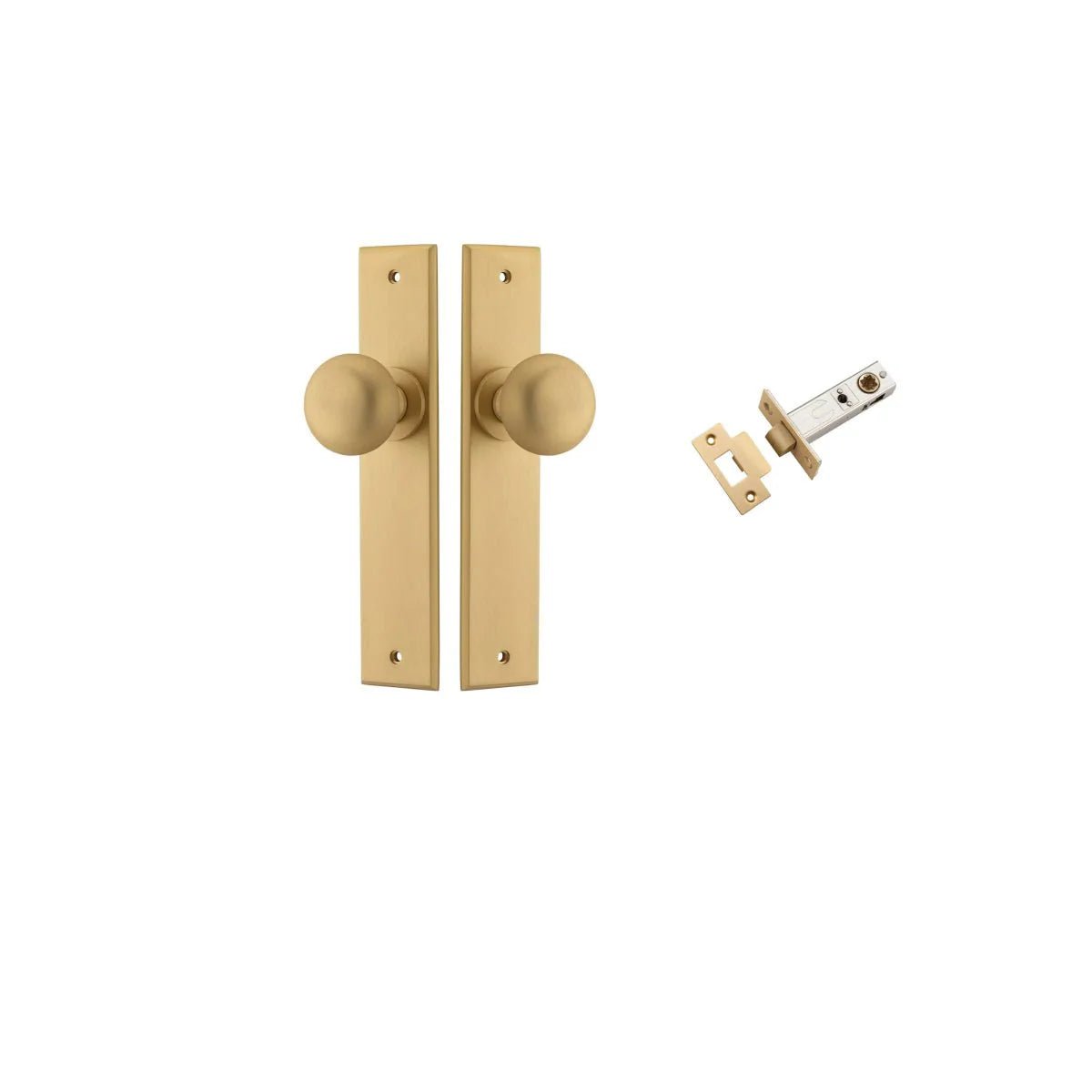 Cambridge Knob - Chamfered Backplate - Entry - Point - 10946 - Iver