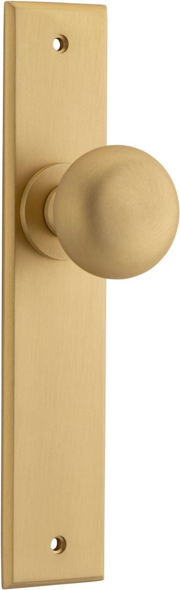 Cambridge Knob - Chamfered Backplate - Entry - Point - 15446 - Iver