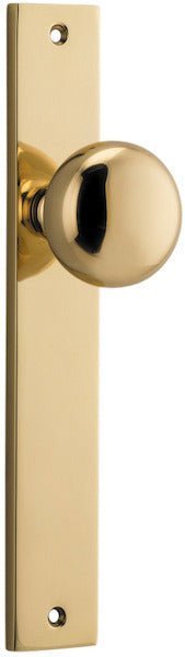 Cambridge Knob - Rectangular Backplate - Entry - Point - 10322 - Iver