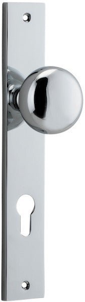 Cambridge Knob - Rectangular Backplate - Entry - Point - 11822E85 - Iver