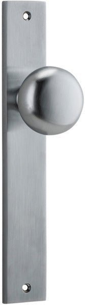 Cambridge Knob - Rectangular Backplate - Entry - Point - 12322 - Iver