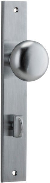 Cambridge Knob - Rectangular Backplate - Entry - Point - 12322P85 - Iver