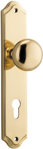 Cambridge Knob - Shouldered Backplate - Entry - Point - 10328E85 - Iver