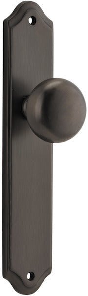 Cambridge Knob - Shouldered Backplate - Entry - Point - 10828 - Iver