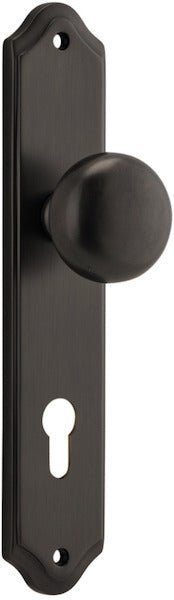 Cambridge Knob - Shouldered Backplate - Entry - Point - 10828E85 - Iver