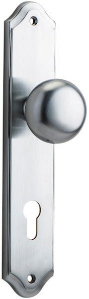 Cambridge Knob - Shouldered Backplate - Entry - Point - 12328E85 - Iver