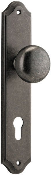 Cambridge Knob - Shouldered Backplate - Entry - Point - 13828E85 - Iver