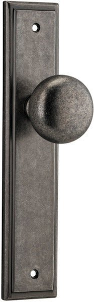 Cambridge Knob - Stepped Backplate - Entry - Point - 13840 - Iver