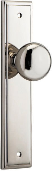 Cambridge Knob - Stepped Backplate - Entry - Point - 14340 - Iver