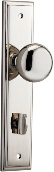 Cambridge Knob - Stepped Backplate - Entry - Point - 14340P85 - Iver