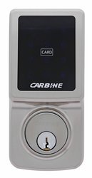 Carbine CEL Digital Deadbolt - Silver - Entry - Point - CEL - 3IN1 - DBSNKIT - Carbine