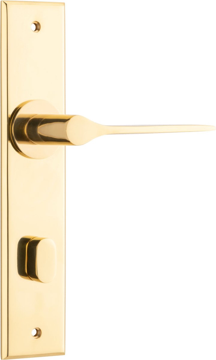 Como Lever - Chamfered Backplate - Entry - Point - 10258P85 - Iver