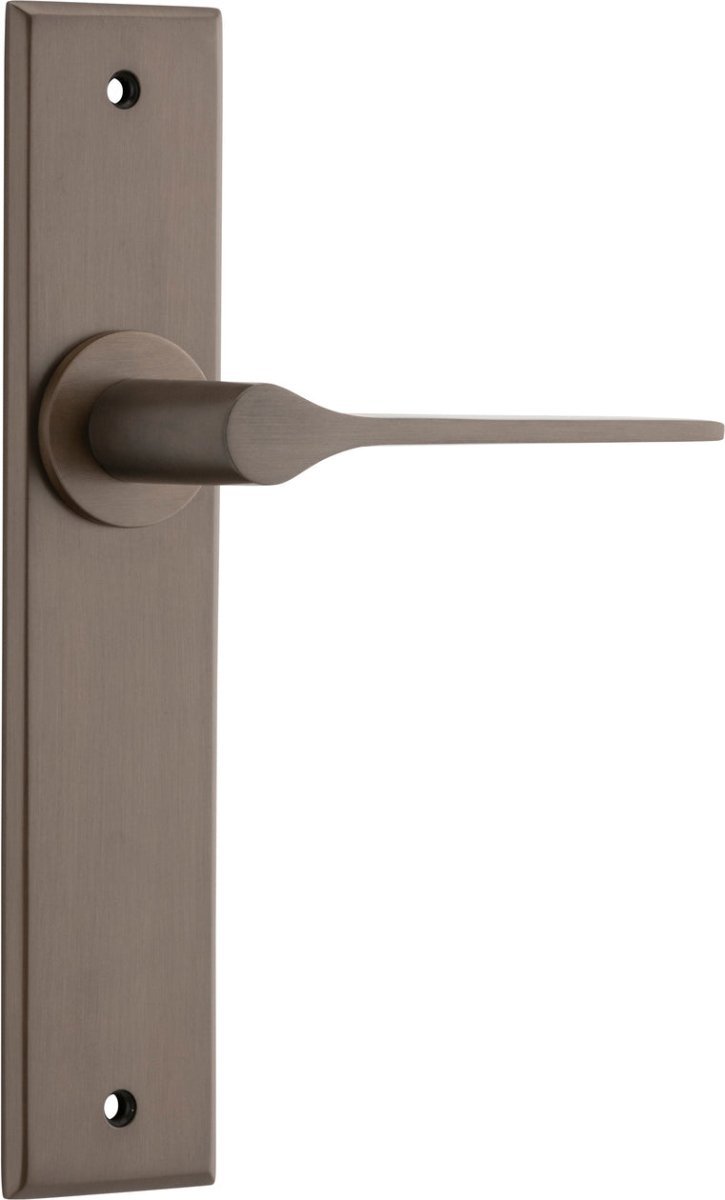 Como Lever - Chamfered Backplate - Entry - Point - 10758 - Iver