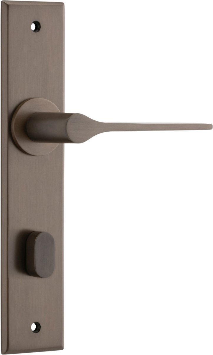 Como Lever - Chamfered Backplate - Entry - Point - 10758P85 - Iver