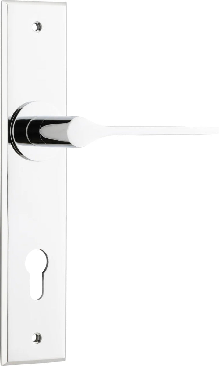 Como Lever - Chamfered Backplate - Entry - Point - 11758E85 - Iver