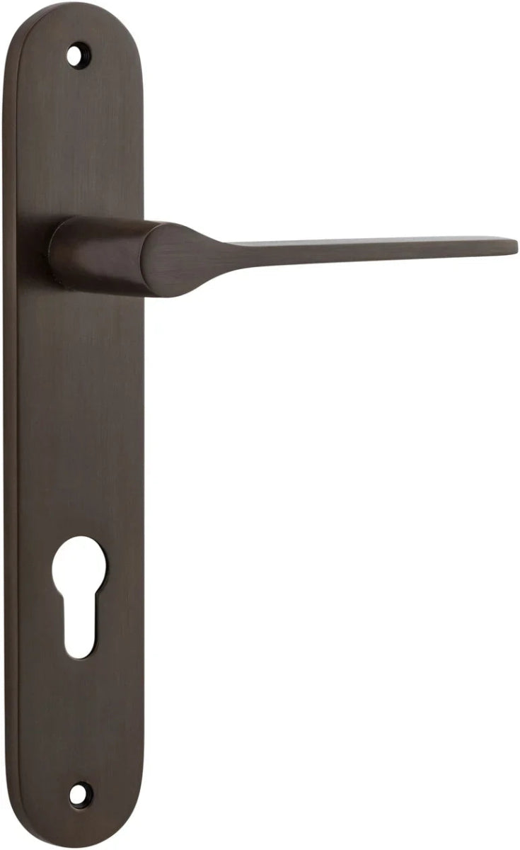 Como Lever - Oval Backplate - Entry - Point - 10770E85 - Iver