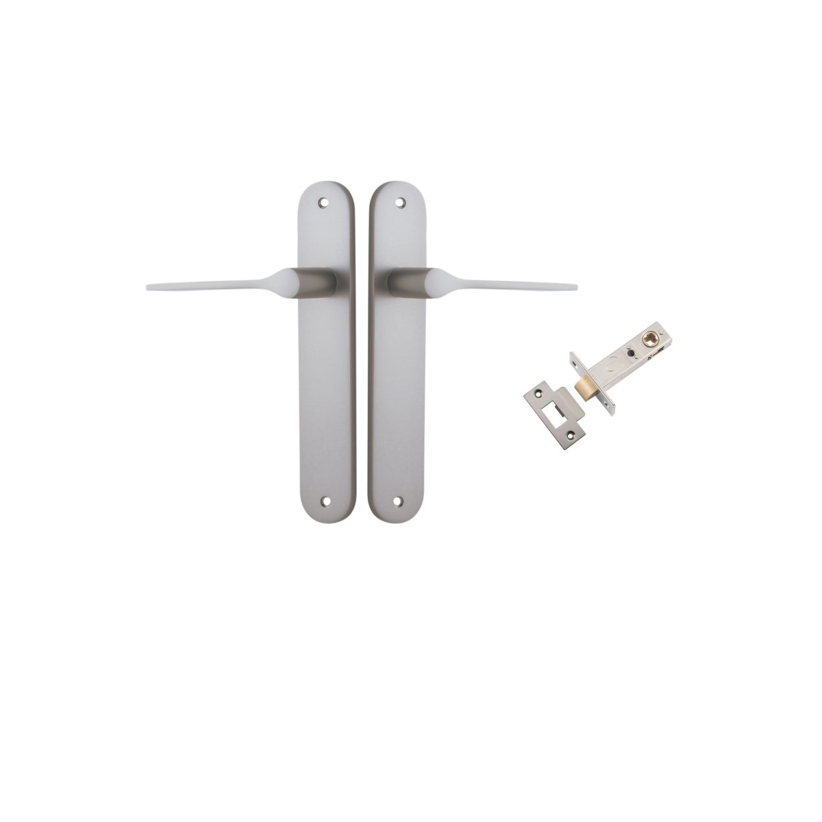 Como Lever - Oval Backplate - Entry - Point - 14770KPASS60 - Iver