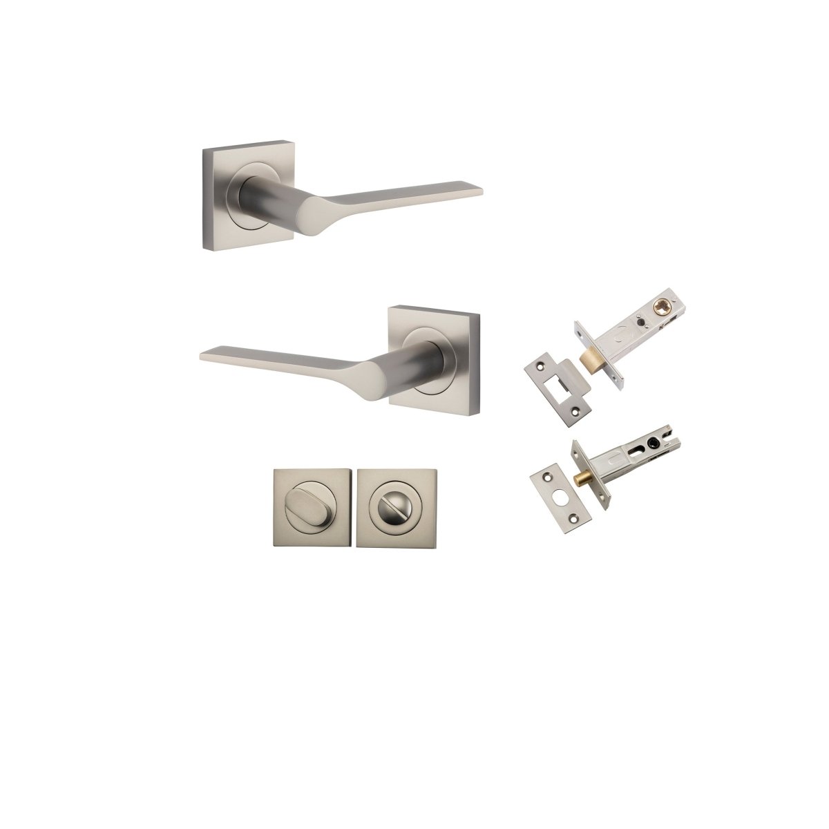 Como Lever - Square Rose - Entry - Point - 0439KPRIV60 - Iver