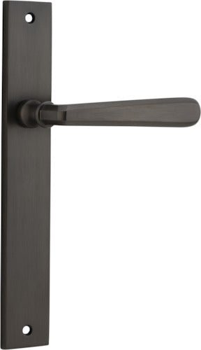 Copenhagen Lever - Rectangular Backplate By Iver - Entry - Point - 10872 - Iver