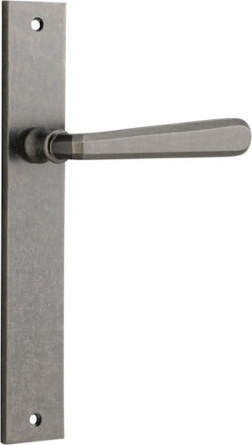 Copenhagen Lever - Rectangular Backplate By Iver - Entry - Point - 13872 - Iver