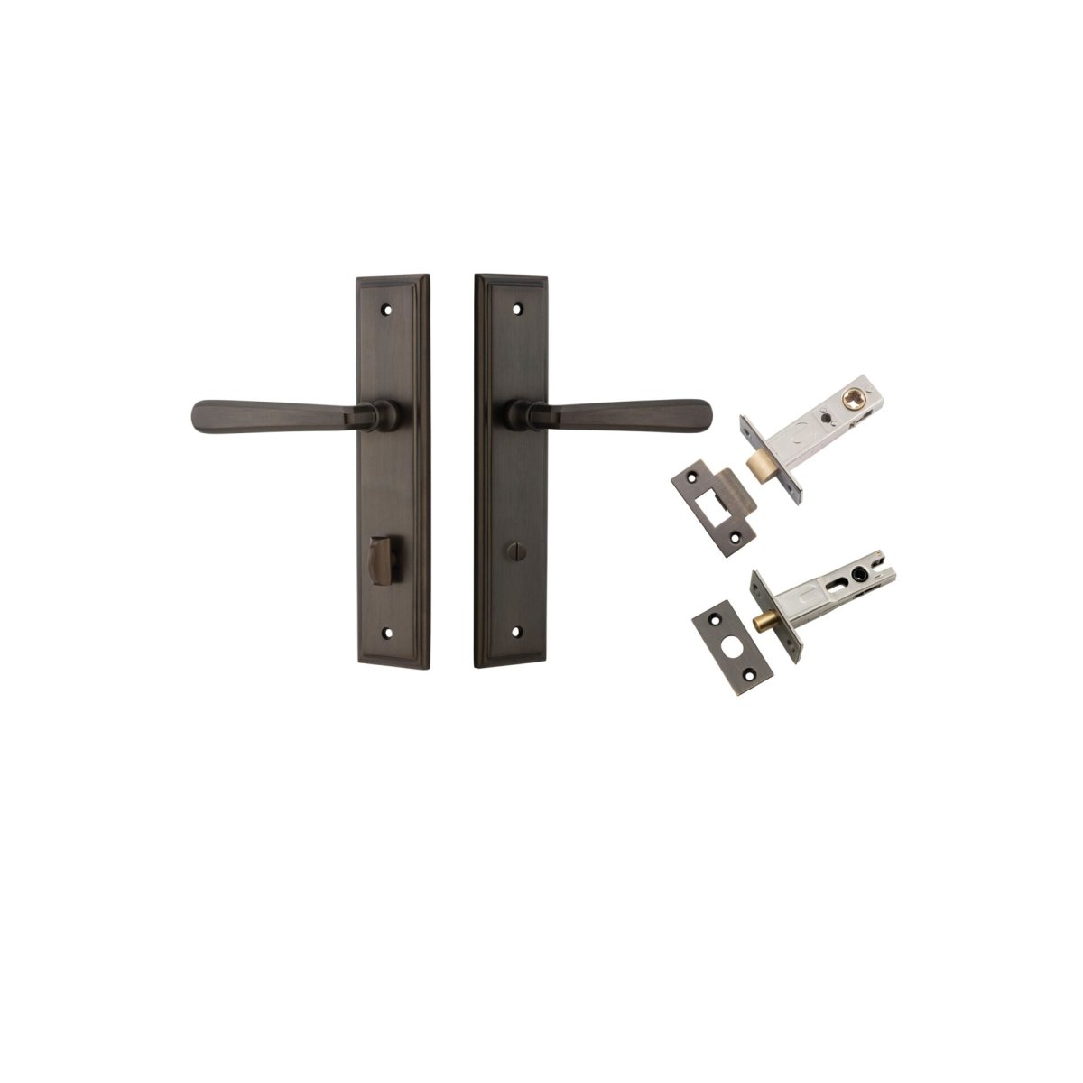 Copenhagen Lever - Stepped Backplate By Iver - Entry - Point - 10878KPRIV60 - Iver