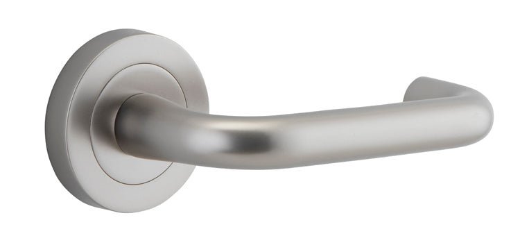 DDA Compliant Oslo Lever - Round Rose - Entry - Point - 20359 - Iver