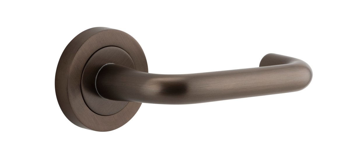 DDA Compliant Oslo Lever - Round Rose by Iver - Entry - Point - 20351 - Iver