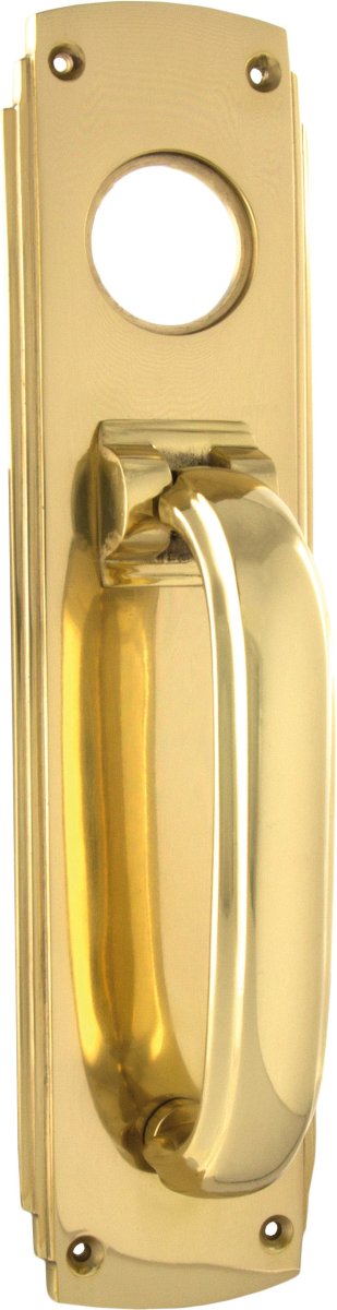 Deco Pull Handle & Knocker by Tradco - Entry - Point - 1297 - Tradco