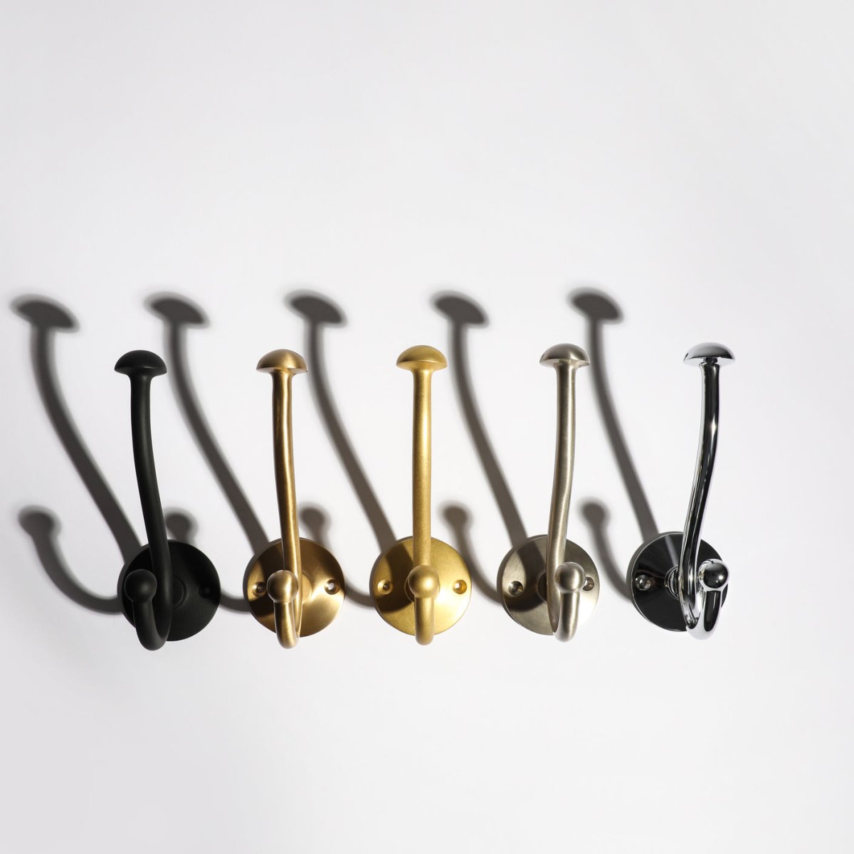 Eden Hook - Burnished Brass By Hepburn - Entry - Point - EHBB - Hepburn Hardware