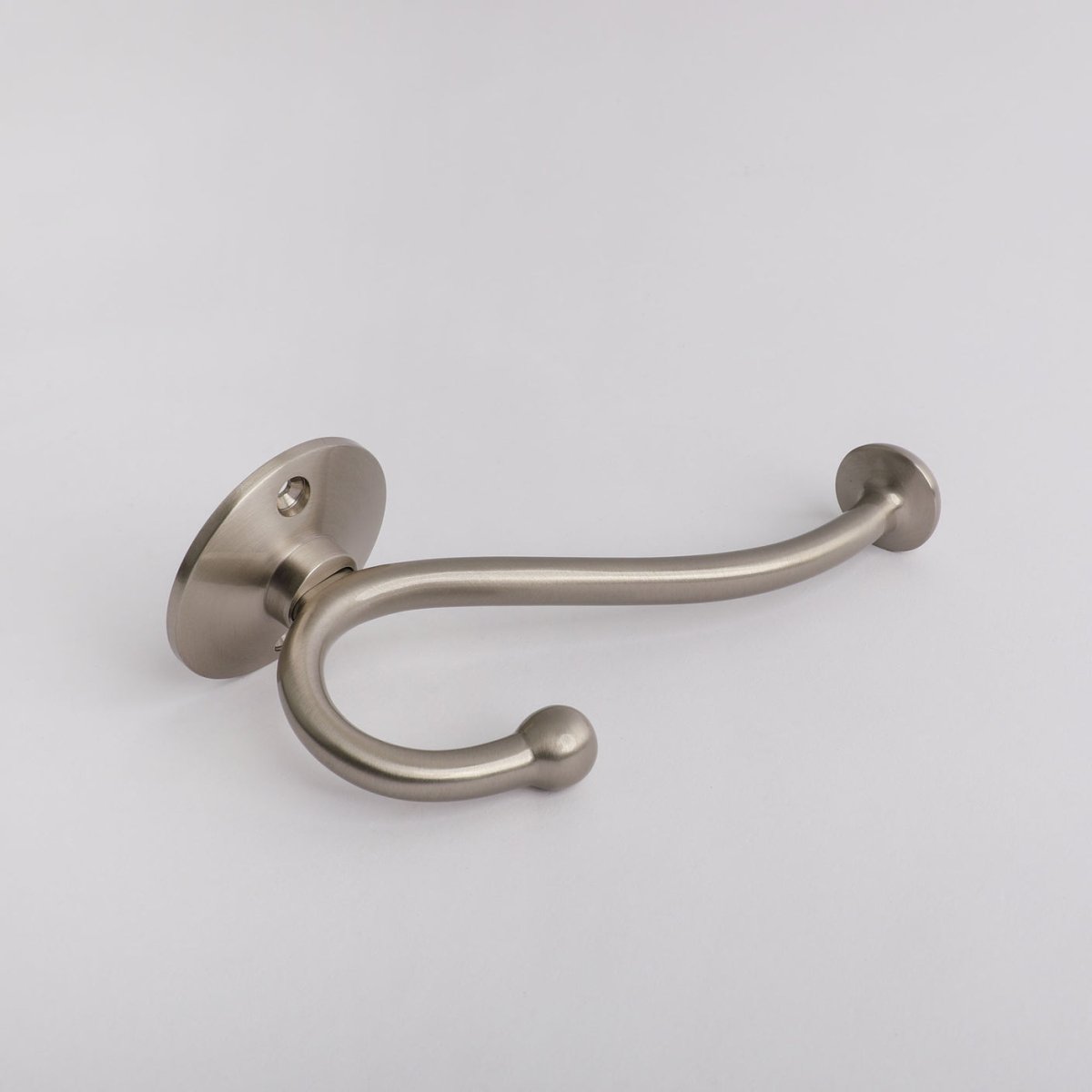 Eden Hook - Satin Nickel By Hepburn - Entry - Point - EHSN - Hepburn Hardware