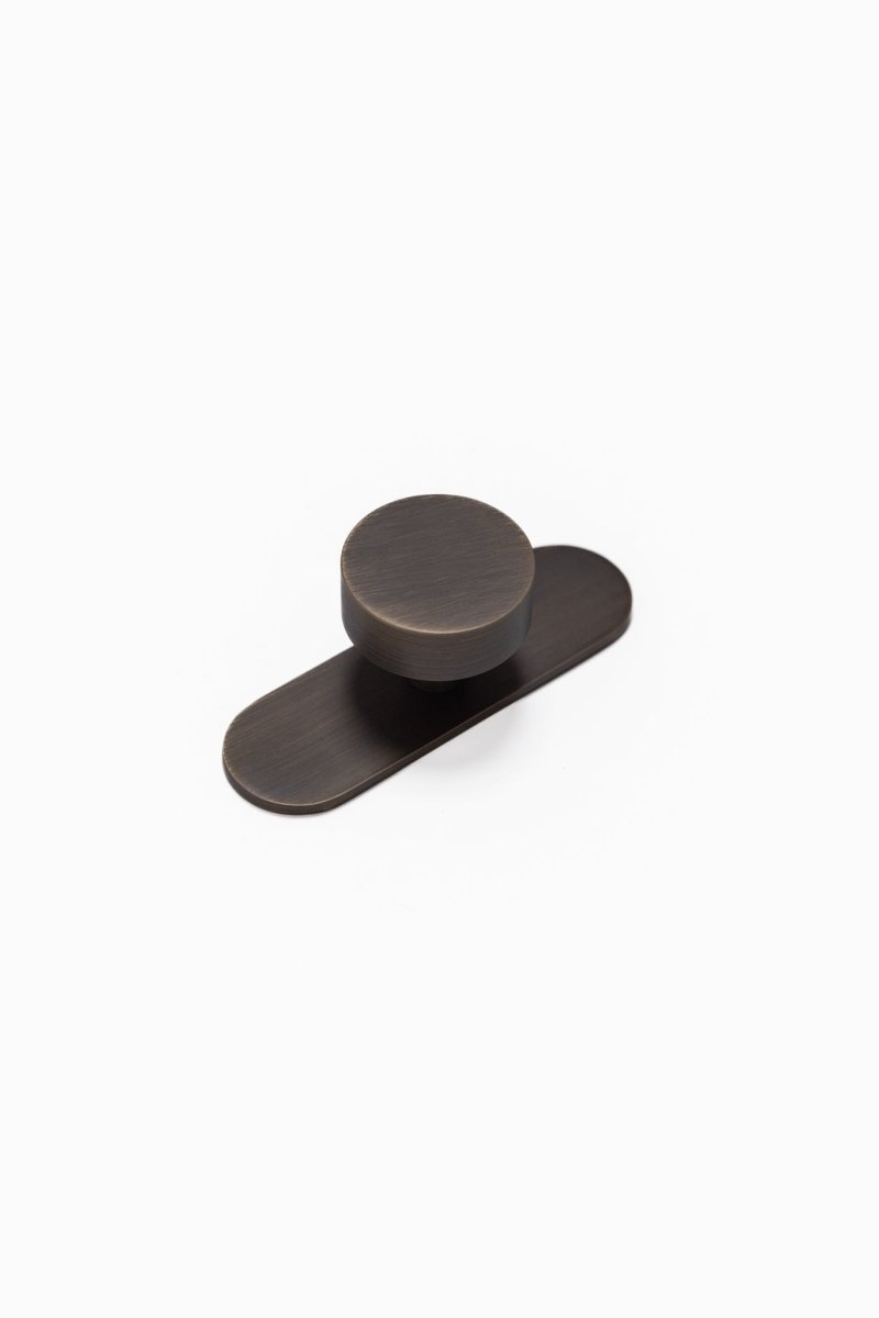 Eliza Brass Cabinetry Knob - Little Swagger - Entry - Point - Eliza - AB - Little Swagger