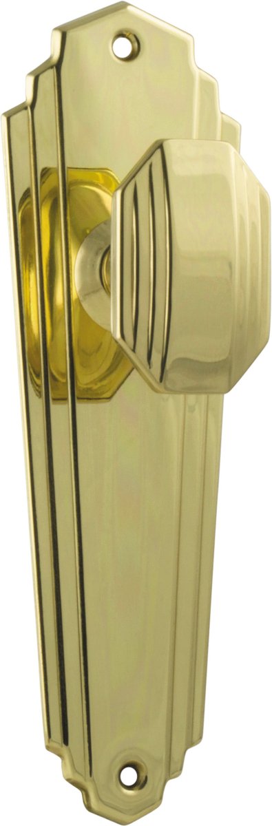 Elwood Art Deco Door Knob by Tradco - Entry - Point - 1070 - Tradco