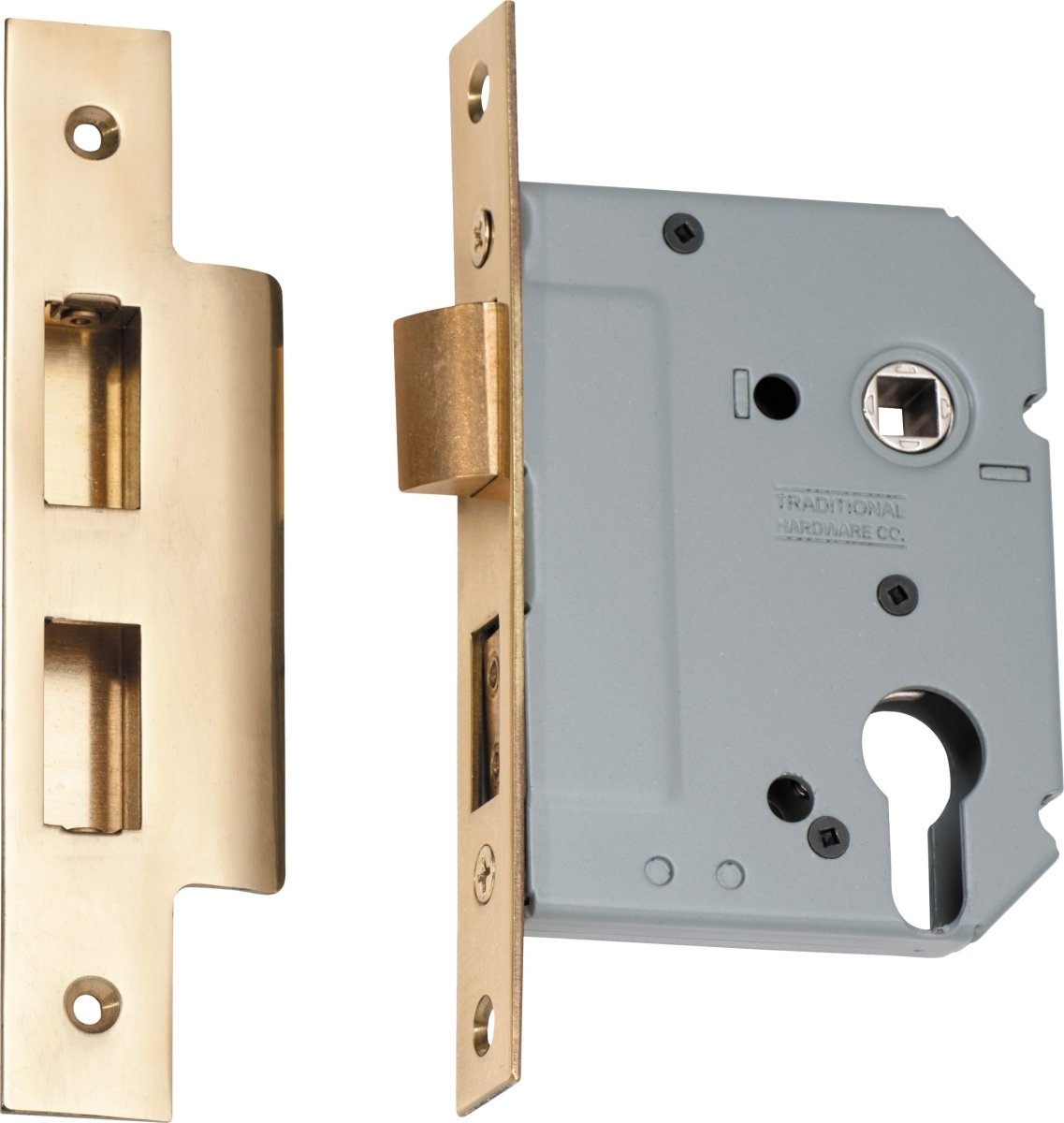 Euro Mortice Lock 46 & 57mm Backsets By Tradco - Entry - Point - 2145 - Tradco