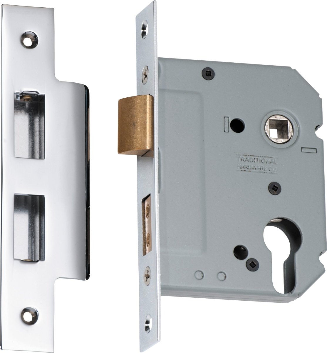 Euro Mortice Lock 46 & 57mm Backsets By Tradco - Entry - Point - 2169 - Tradco