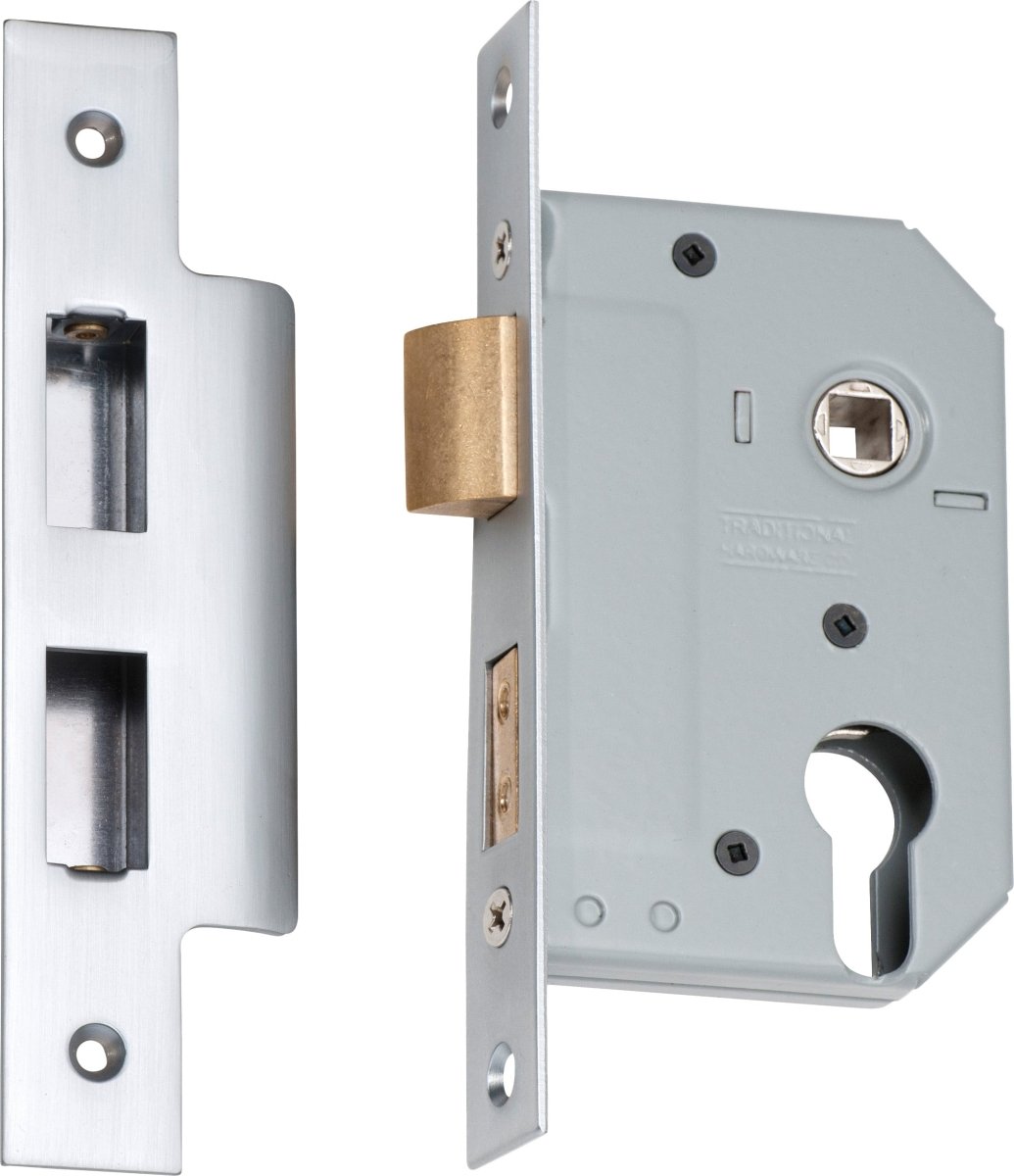 Euro Mortice Lock 46 & 57mm Backsets By Tradco - Entry - Point - 2176 - Tradco