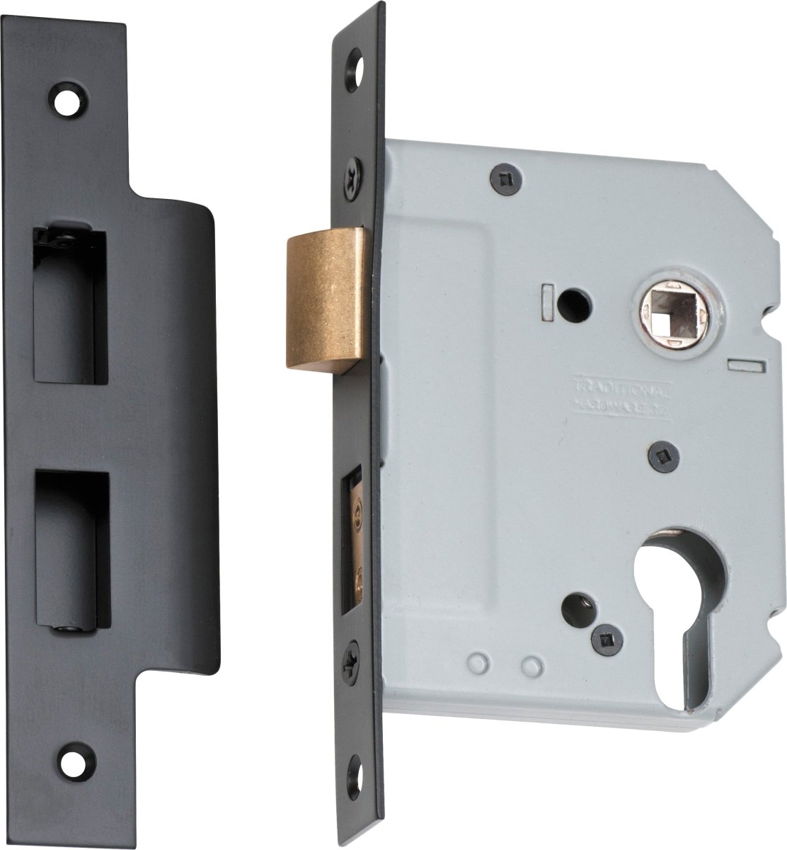 Euro Mortice Lock 46 & 57mm Backsets By Tradco - Entry - Point - 2185 - Tradco