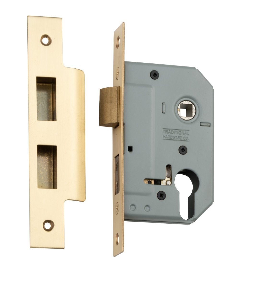 Euro Mortice Lock 46 & 57mm Backsets By Tradco - Entry - Point - 4047 - Tradco