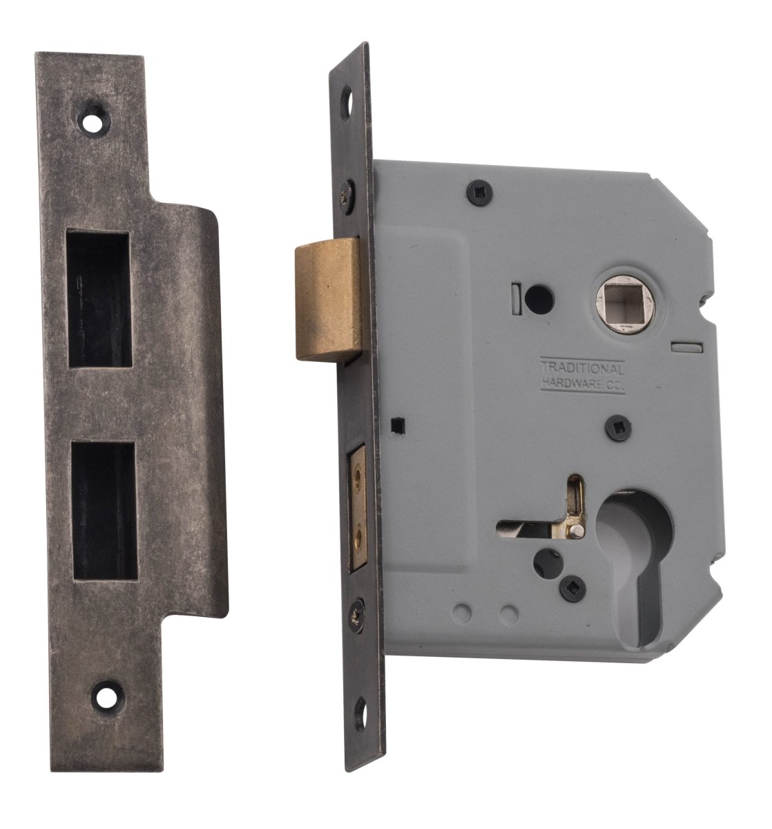 Euro Mortice Lock 46 & 57mm Backsets By Tradco - Entry - Point - 6155 - Tradco