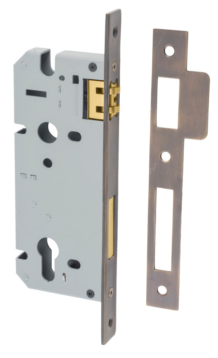 Euro Roller Mortice Locks - Entry Point - Iver - Signature Brass - External Locks